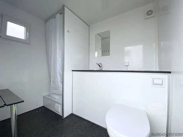 EUROPEWAGON Mobiili kylpyhuone UUSI saatavilla varastosta! EUROPEWAGON Mobiele badkamer NIEUW uit voorraad leverbaar!