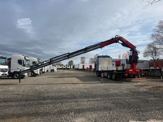 Бортовой грузовик VOLVO FH 500 6x2 Container Pritsche Fassi F455 Kran