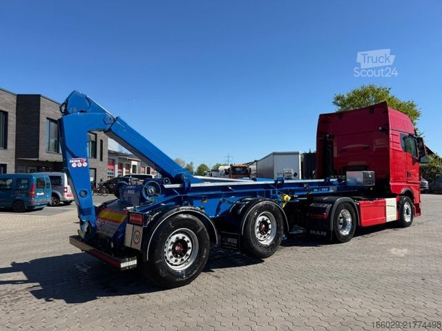 Vaihtolava-puoliperävaunu  Wiese 2- Achs Abrollkipper Auflieger WAK 2-25 SK