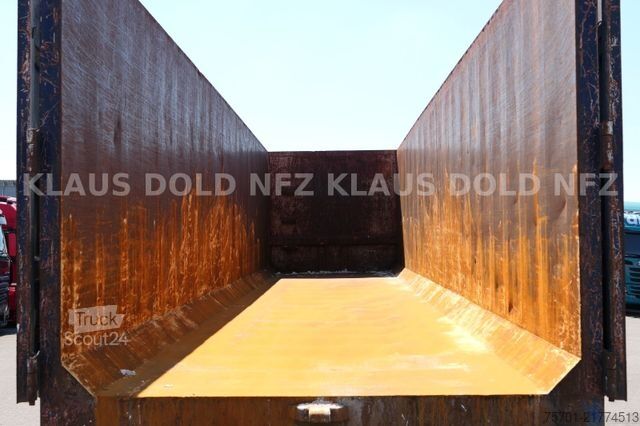 Polpriklopnik kiper BENALU C34NMS01 EISENMULDE (Schrott51m³ Liftachse Plane