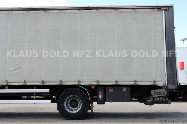 Platformas kravas automašīna ar tentu VOLVO FM 330 Pritsche Plane Edscha LBW Euro 6