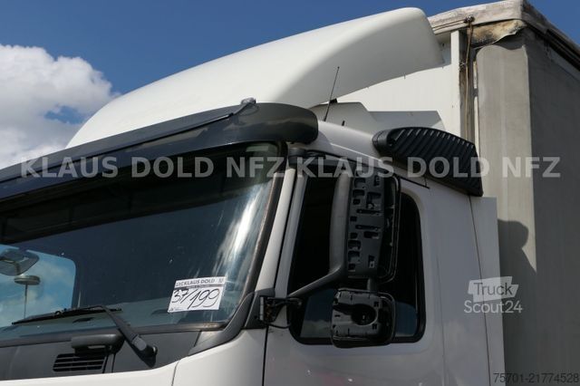 Platformas kravas automašīna ar tentu VOLVO FM 330 Pritsche Plane Edscha LBW Euro 6