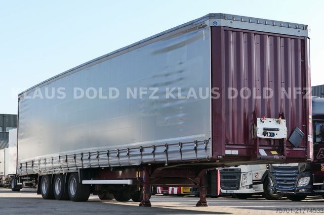 Відкритий напівпричіп з тентом KRONE SD Pritsche Plane XL MegaLiner Edscha Bordwände