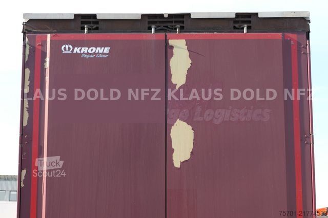 Відкритий напівпричіп з тентом KRONE SD Pritsche Plane XL MegaLiner Edscha Bordwände