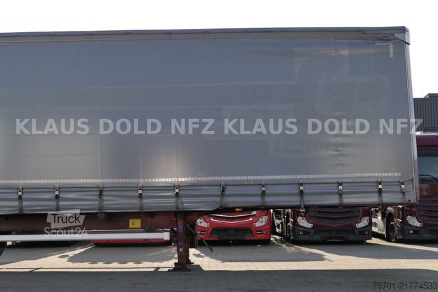 Відкритий напівпричіп з тентом KRONE SD Pritsche Plane XL MegaLiner Edscha Bordwände