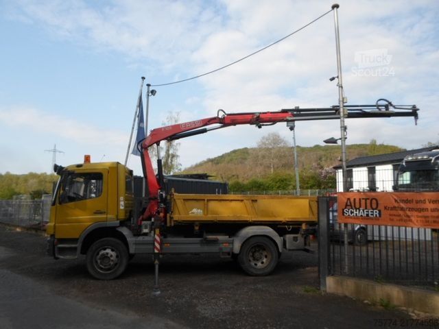 Kiepwagen MERCEDES-BENZ 1529 K/ KIPPER/KRAN