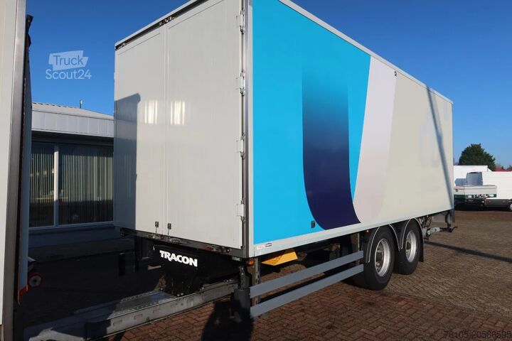 Kovček Volvo FM 420 6x2 Bak + Dhollandia klep 1500 kg + Aanh...