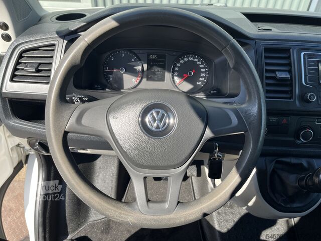 Sunkvežimis su platforma ir kranu Volkswagen Transporter 2.0 TDI L2H1 DC Euro 6 Hiab 013T La...