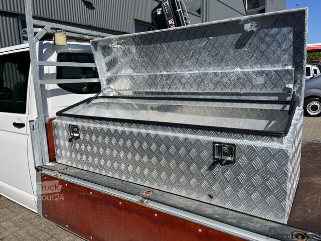Платформенный грузовик с краном VW Transporter 2.0 TDI L2H1 DC Euro 6 Hiab 013T La...
