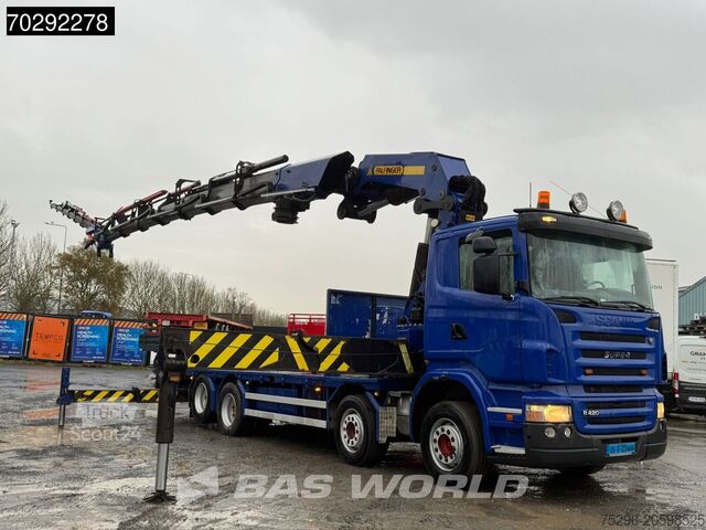 Nakladacia plošina Scania R420 8X2
