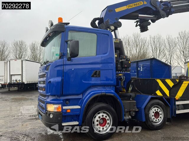 Loading platform Scania R420 8X2