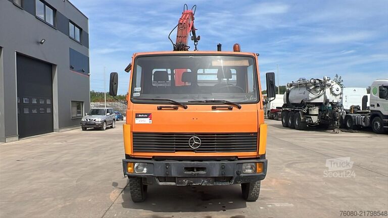 3-zijdenkipper Mercedes-Benz SK 914 (4X4 / MANUAL PUMP / AUXILAIRY / HELPER ...