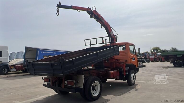 3-zijdenkipper Mercedes-Benz SK 914 (4X4 / MANUAL PUMP / AUXILAIRY / HELPER ...