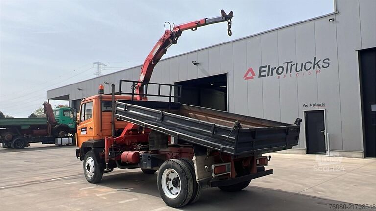 3-zijdenkipper Mercedes-Benz SK 914 (4X4 / MANUAL PUMP / AUXILAIRY / HELPER ...