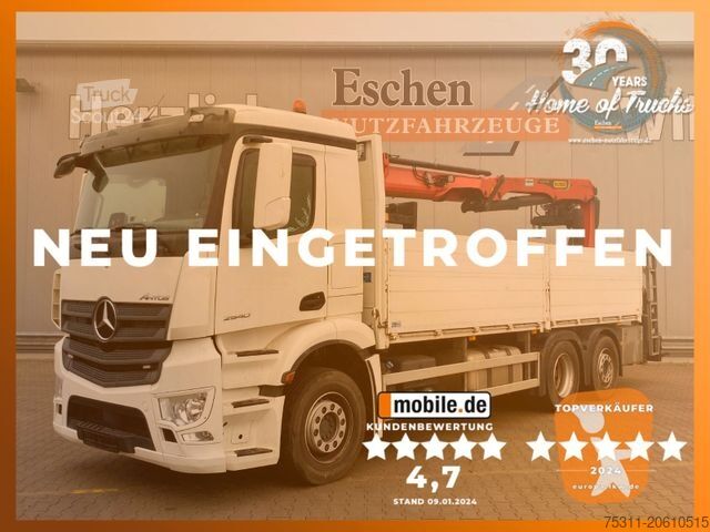 Ciężarówka z płaską platformą MERCEDES-BENZ Antos 2540 6x2 Luft | PK23001*ACC*Navi*1.Hand!