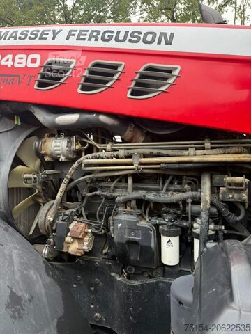 Трактор Massey Ferguson 8480 Dyna-VT Getriebeschaden