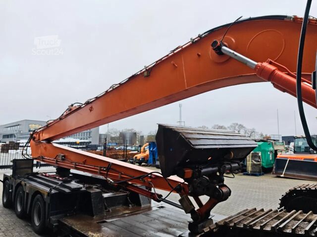 Paletli ekskavatör Hitachi ZX 250 LCN-5B Long Reach 18 Meter Topcon GX60 L...