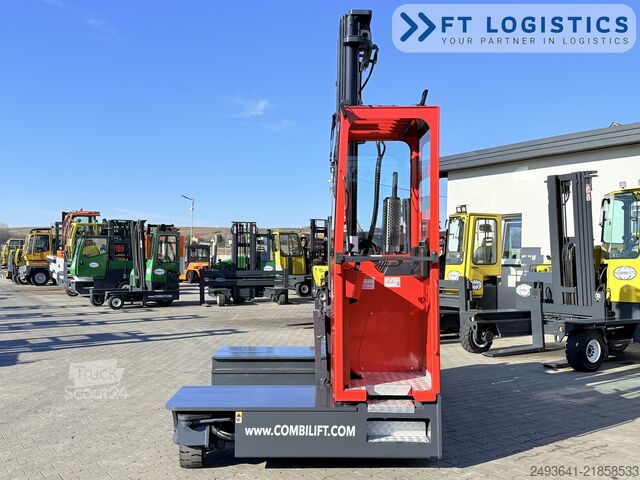 τετραπλής κατεύθυνσης περονοφόρο όχημα Combilift C3000GST GAS TRIPLEX 8300 FREE LIFT TOP1
