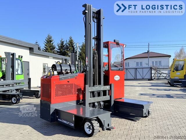 τετραπλής κατεύθυνσης περονοφόρο όχημα Combilift C3000GST GAS TRIPLEX 8300 FREE LIFT TOP1