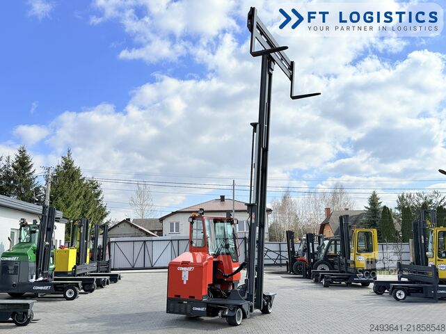 τετραπλής κατεύθυνσης περονοφόρο όχημα Combilift C3000ET TRIPLEX 5940 WIDE FORK POSITIONE