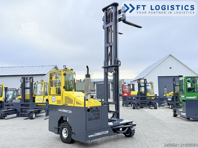 Fireveis truck Combilift C4000 GAS DUPLEX 4600 FORK POSITIONER