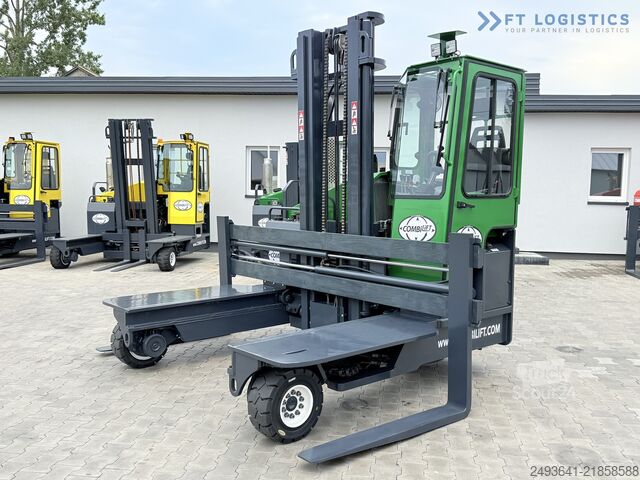 Fireveis truck Combilift C4500 DIESEL DUPLEX WIDE FORK POSITIONER