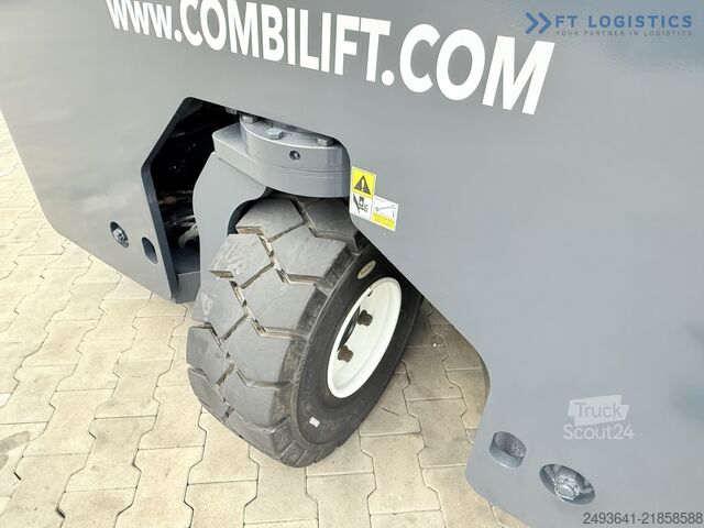 Fireveis truck Combilift C4500 DIESEL DUPLEX WIDE FORK POSITIONER