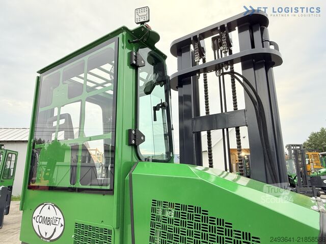 Fireveis truck Combilift C4500 DIESEL DUPLEX WIDE FORK POSITIONER