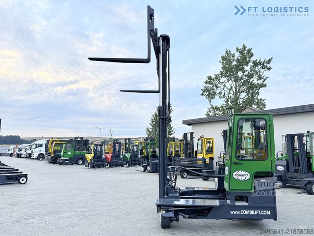 Fireveis truck Combilift C4500 DIESEL DUPLEX WIDE FORK POSITIONER