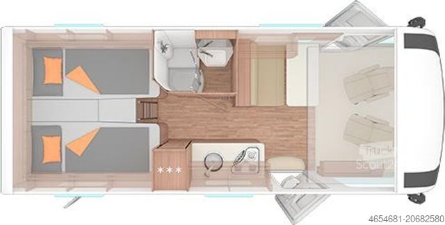 Kamper zintegrowany WEINSBERG CaraCore 650 MEG 9G-TRONIC#TOP-AUSSTATTUNG