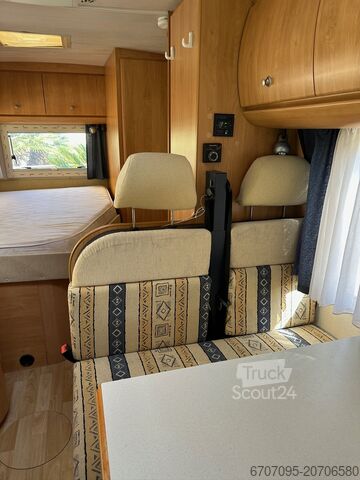Autocaravana semiintegrada Hobby 650 FSE