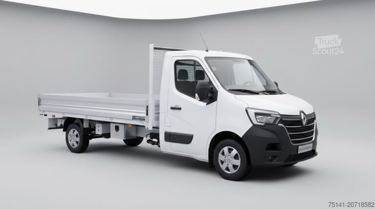 Furgón con caja fija abierta, plataforma, kilómetro 0 Renault Trucks Master 165.35