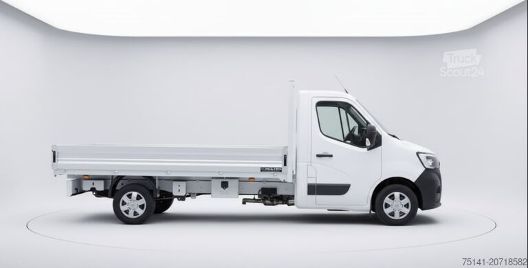 Furgón con caja fija abierta, plataforma, kilómetro 0 Renault Trucks Master 165.35