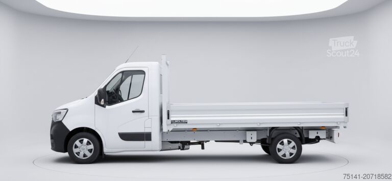 Furgón con caja fija abierta, plataforma, kilómetro 0 Renault Trucks Master 165.35