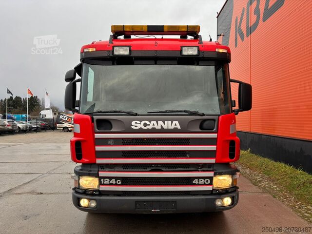 Vacuum truck Scania P 124 6x2*4 KORP&SON / TANK 8000 l / VACUUM Wit...