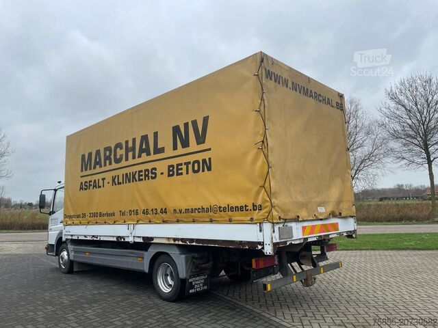 Tarpaulin Mercedes-Benz ATEGO 815 Manual / 128.000 KM Original / Euro 3