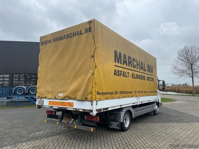 Tarpaulin Mercedes-Benz ATEGO 815 Manual / 128.000 KM Original / Euro 3