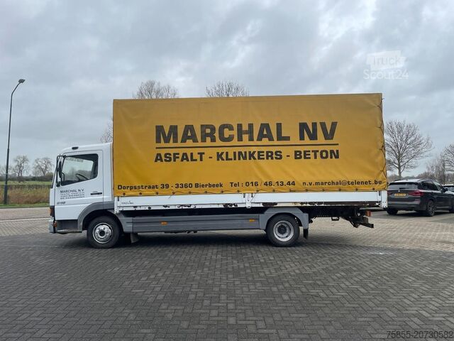 Huifzeil Mercedes-Benz ATEGO 815 Manual / 128.000 KM Original / Euro 3