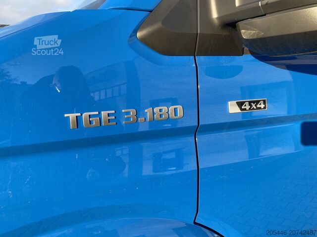 Ladvogn med dobbeltkabine og firehjulstræk MAN TGE 3.180 4x4 Doka Pritsche Lang *NEU*