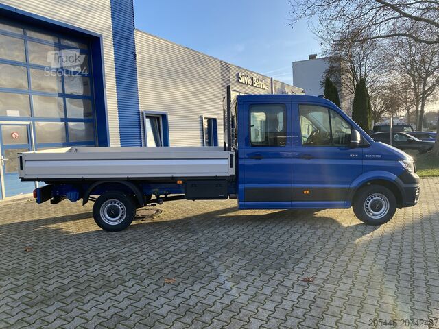 Ladvogn med dobbeltkabine og firehjulstræk MAN TGE 3.180 4x4 Doka Pritsche Lang *NEU*