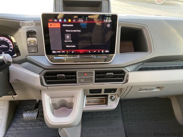 Ladvogn med dobbeltkabine og firehjulstræk MAN TGE 3.180 4x4 Doka Pritsche Lang *NEU*