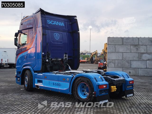 Standard-SZM Scania S580 S 4X2 Full-Air Retarder 2xTanks Standklima...