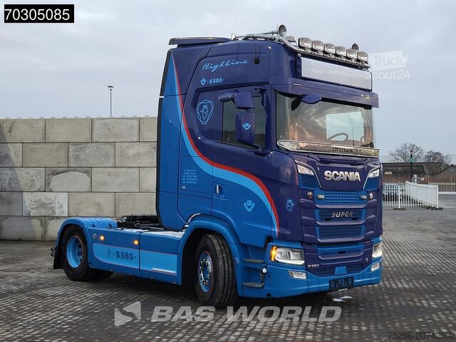 Standard-SZM Scania S580 S 4X2 Full-Air Retarder 2xTanks Standklima...