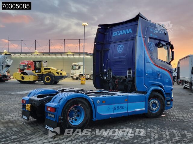 Standard-SZM Scania S580 S 4X2 Full-Air Retarder 2xTanks Standklima...