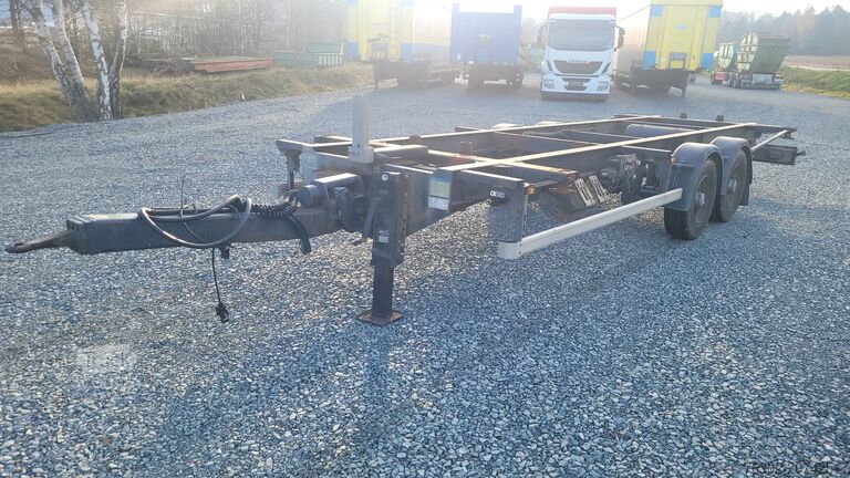 Tre-vejs tiptrailer Obermaier OS 2 W 205L Tandem BDF Lafette 10.5 to.