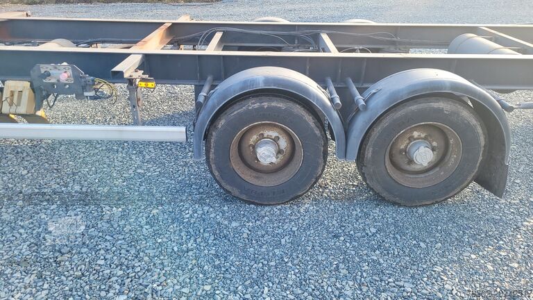 Tre-vejs tiptrailer Obermaier OS 2 W 205L Tandem BDF Lafette 10.5 to.