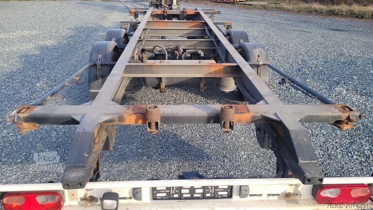 Tre-vejs tiptrailer Obermaier OS 2 W 205L Tandem BDF Lafette 10.5 to.