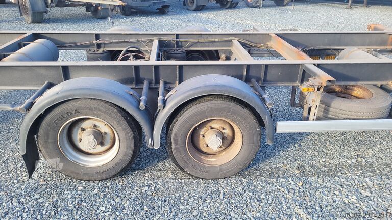 Tre-vejs tiptrailer Obermaier OS 2 W 205L Tandem BDF Lafette 10.5 to.