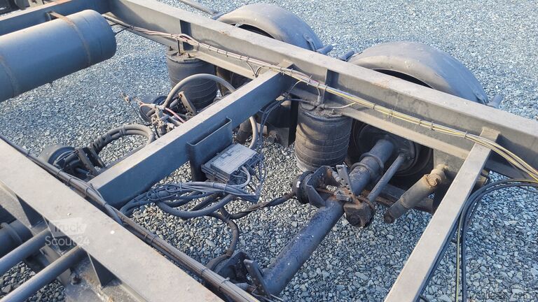 Tre-vejs tiptrailer Obermaier OS 2 W 205L Tandem BDF Lafette 10.5 to.