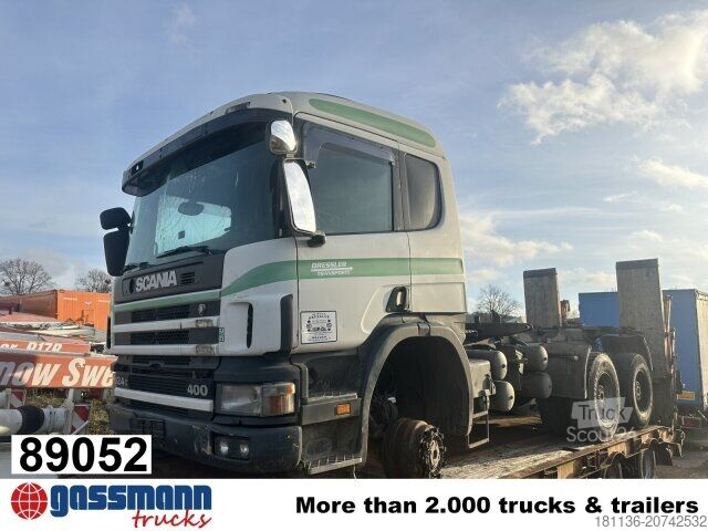 Шасі вантажівки Scania 124C 400 6x6